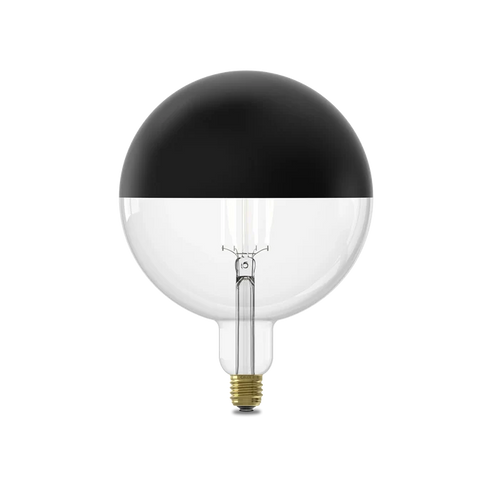 Calex Top mirror Bulb - E27 - Filament - Kalmar - Black