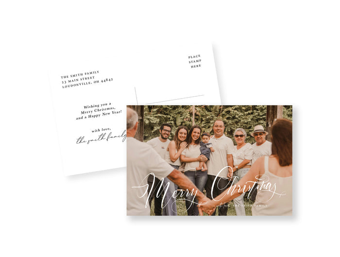 Calligraphy Postcard