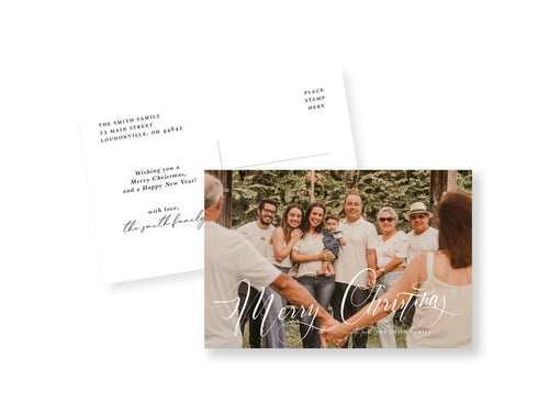 Calligraphy Postcard