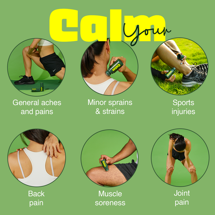 Calm - Muscle & Pain relief roll on | Pain Relief Balm | 50ml