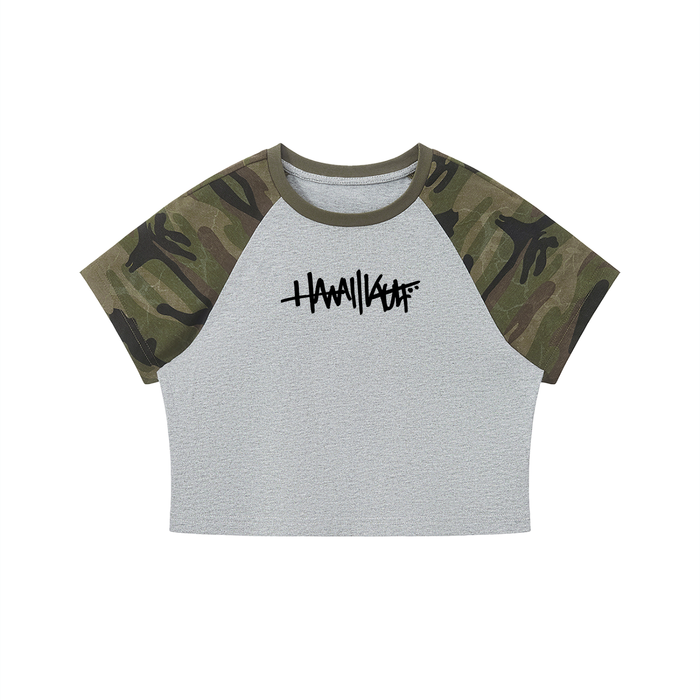 Camo Crop Top