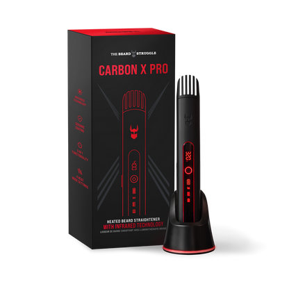 Carbon X Pro | Beard Straightener. The Beard Struggle
