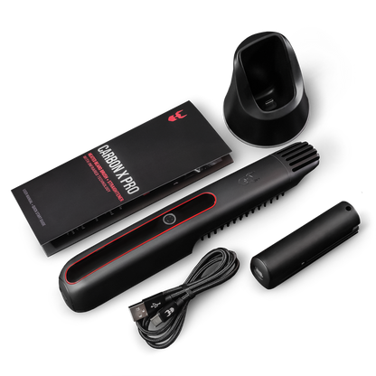 Carbon X Pro | Beard Straightener, image 3. The Beard Struggle