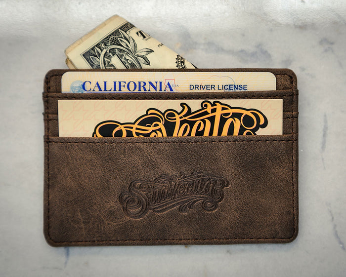 Card Holder Wallet - Dark Brown