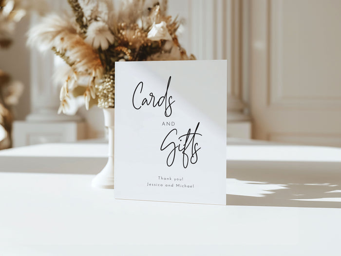 Cards & Gifts Sign