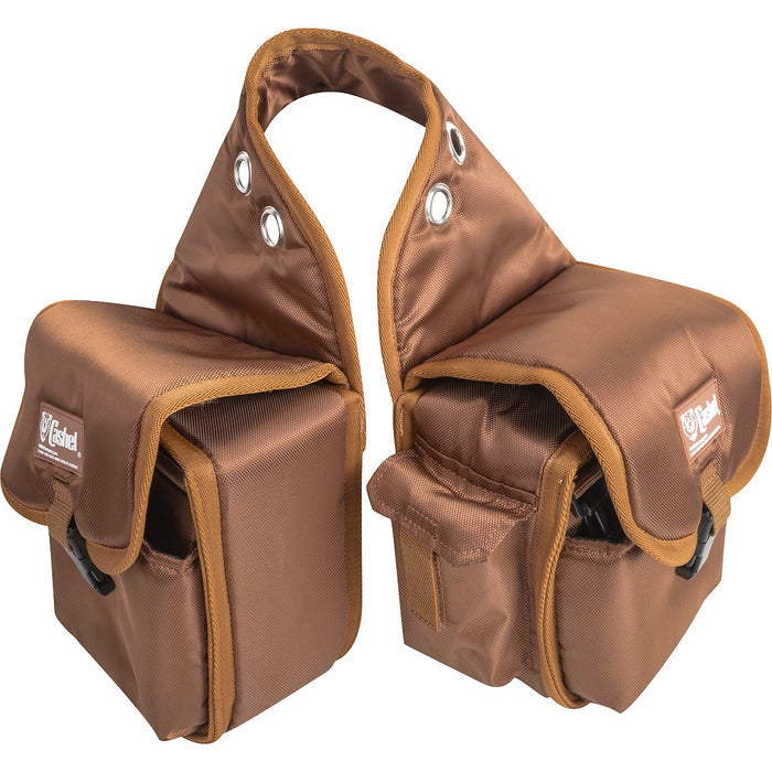 Cashel Rear Saddlebag Medium Brown Nylon