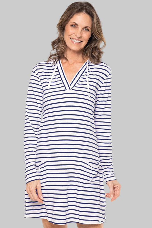 Color_White/Navy Stripe