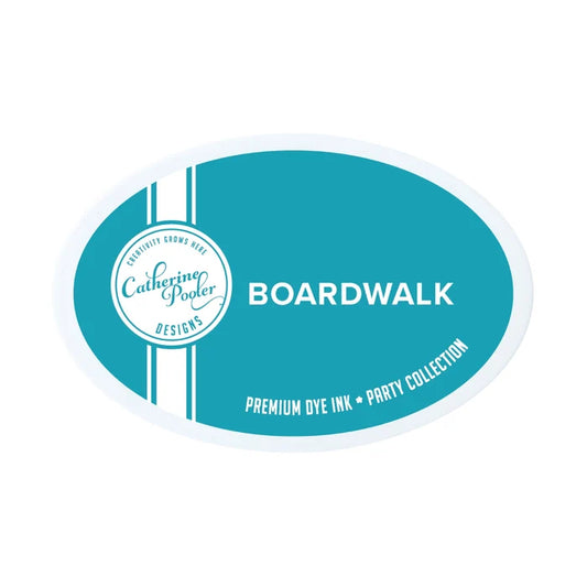 Catherine Pooler - Ink Pad - Boardwalk. Party Collection as a vibrant blue-green. Available at Embellish Away located in Bowmanville Ontario Canada.