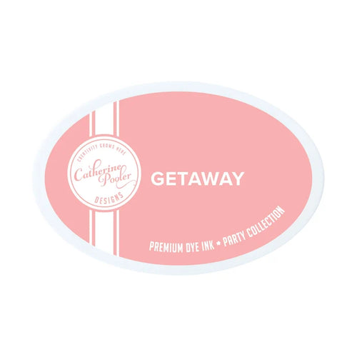 Catherine Pooler - Ink Pad - Getaway. The lightest shade in our Party Red-Oranges family. Available at Embellish Away located in Bowmanville Ontario Canada.