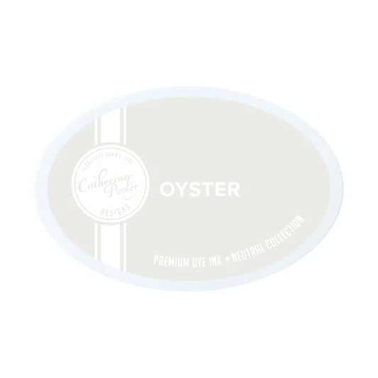 Catherine Pooler - Ink Pad - Oyster. Warm pale gray with a soft greige undertone. Available at Embellish Away located in Bowmanville Ontario Canada.