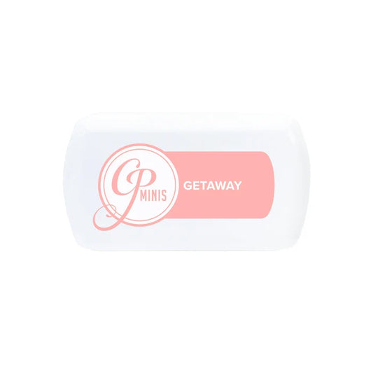 Catherine Pooler - Mini Ink Pad - Getaway. The lightest shade in our Party Red-Oranges family. At Embellish Away located in Bowmanville Ontario Canada.