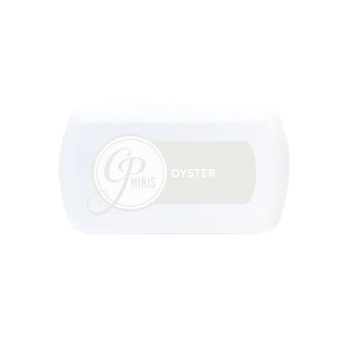Catherine Pooler - Mini Ink Pad - Oyster. Warm pale gray with a soft greige undertone. At Embellish Away located in Bowmanville Ontario Canada.