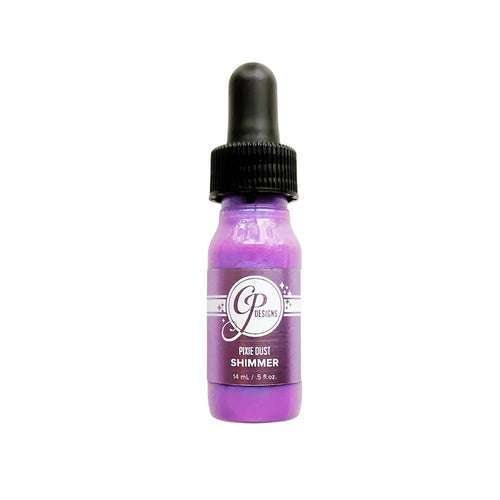 Catherine Pooler - Shimmer - Pixie Dust. Paint it over a background or splatter it across your projects. Available at Embellish Away in Bowmanville Ontario Canada.