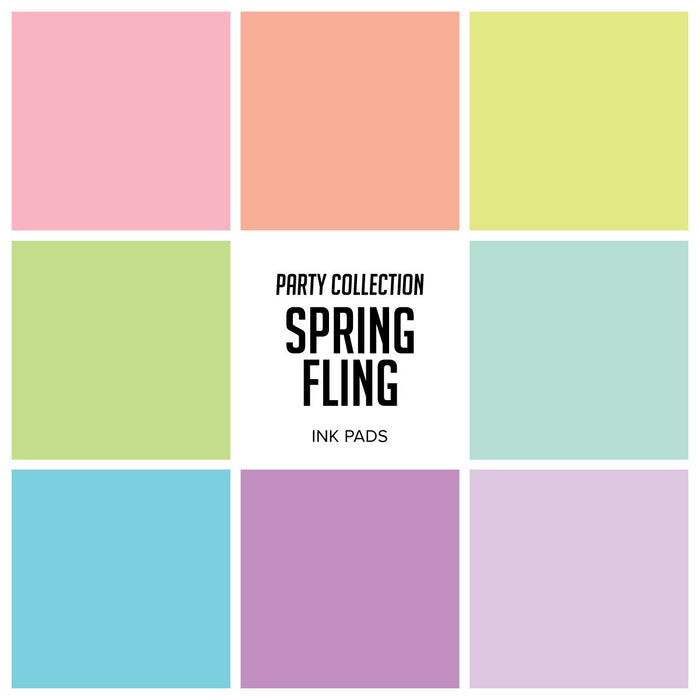 Catherine Pooler - Spring Fling - Ink Pads. These Ink Pads are from the Spring Fling Collection. Select Bellini, Garden Party, It's A Boy, It's A Girl, Melon Ice, Mint To Be, Pixie Dust, Sweet Sixteen from the drop down. Each Sold Separately. Available at Embellishaway.ca in Bowmanville Ontario Canada.