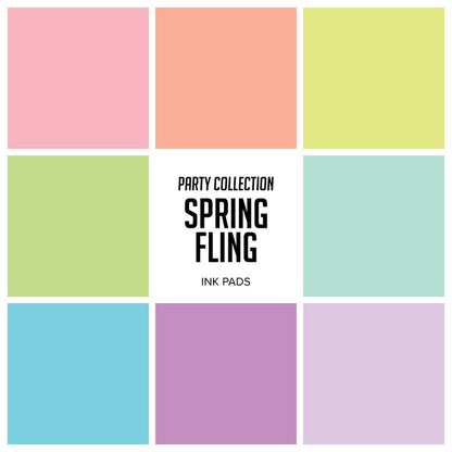 Catherine Pooler - Spring Fling - Ink Pads. These Ink Pads are from the Spring Fling Collection. Select Bellini, Garden Party, It's A Boy, It's A Girl, Melon Ice, Mint To Be, Pixie Dust, Sweet Sixteen from the drop down. Each Sold Separately. Available at Embellishaway.ca in Bowmanville Ontario Canada.