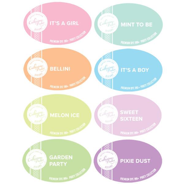 Catherine Pooler - Spring Fling - Ink Pads. These Ink Pads are from the Spring Fling Collection. Select Bellini, Garden Party, It's A Boy, It's A Girl, Melon Ice, Mint To Be, Pixie Dust, Sweet Sixteen from the drop down. Each Sold Separately. Available at Embellishaway.ca in Bowmanville Ontario Canada.