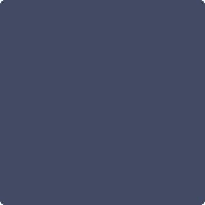 CC-870: Jet Blue  a paint color by Benjamin Moore avaiable at Clement's Paint in Austin, TX.