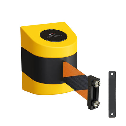 10 Ft. / Black and Orange Diagonal
