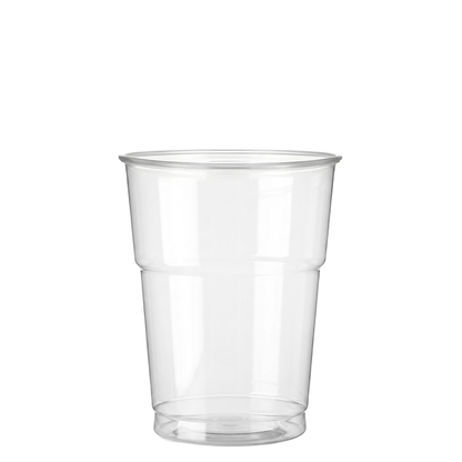 CE & UKCA Marked Plastic Recyclable Half Pint Pots
