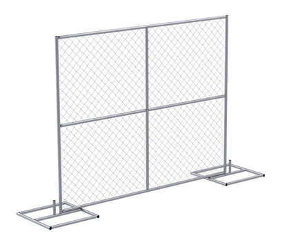 Chain Link Fence Panel System - Crowd Control Warehouse