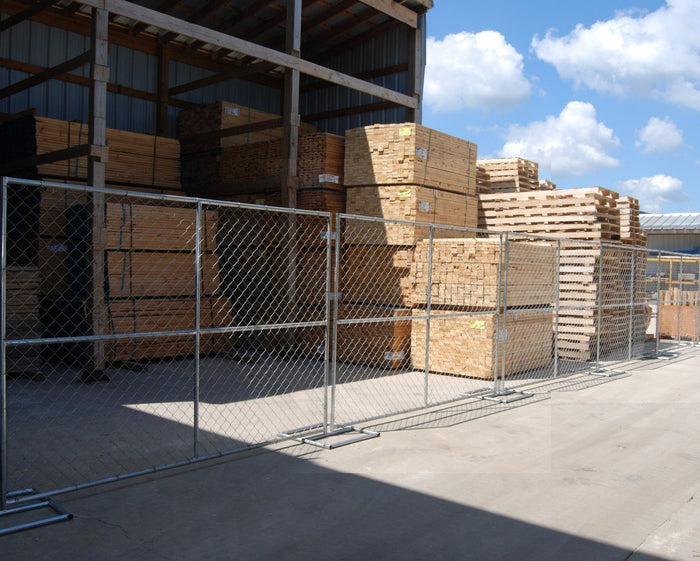 Chain Link Fence Panel System - Crowd Control Warehouse