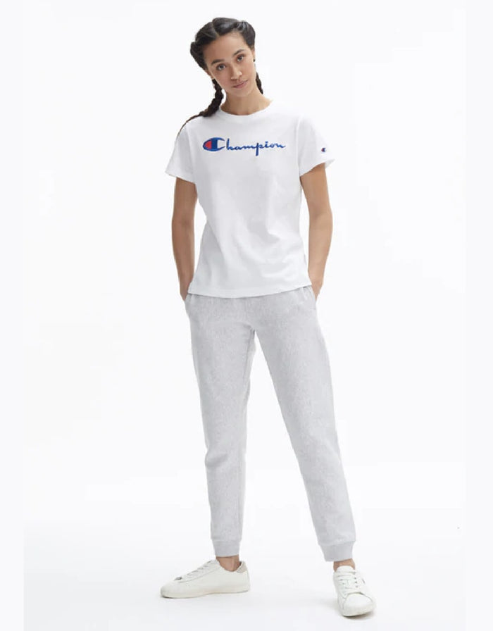 Champion Europe T-shirt Siht Full Chest Logo White