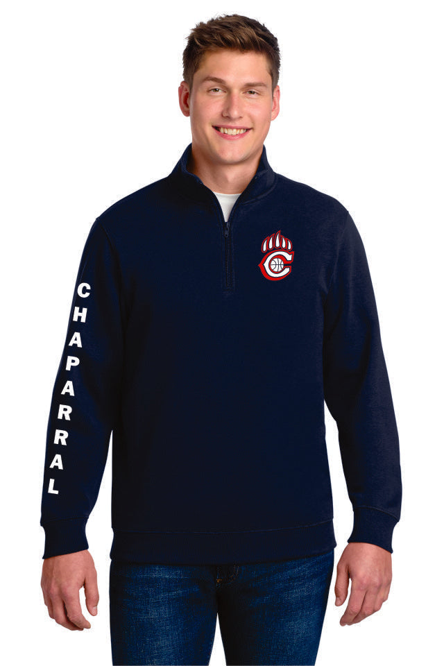 Chap Basketball 1/4 Zip Sweatshirt- 4 Colors