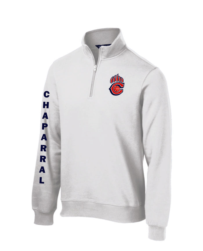 Chap Basketball 1/4 Zip Sweatshirt- 4 Colors