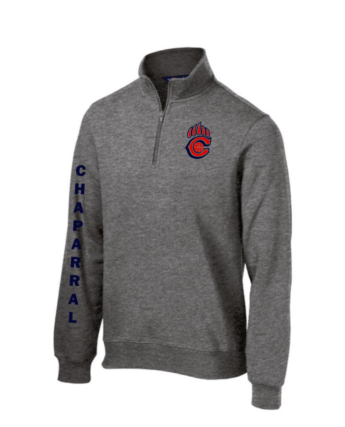 Chap Basketball 1/4 Zip Sweatshirt- 4 Colors