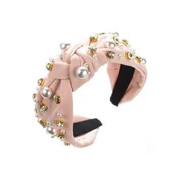 Charm Pearl Jewelry Embellished Headband