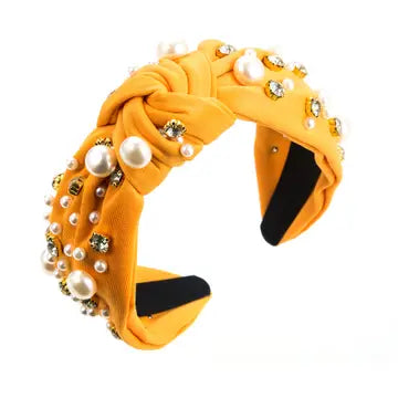 Charm Pearl Jewelry Embellished Headband