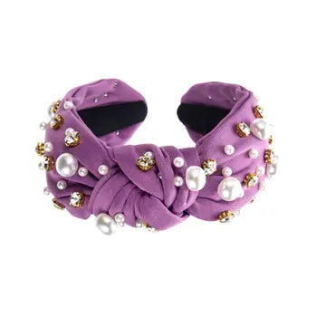 Charm Pearl Jewelry Embellished Headband