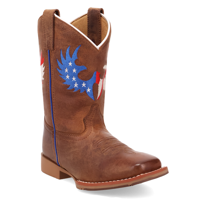Dan Post Children's Freedom Flight Leather Boot front view