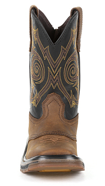 Children's Georgia GB00343C Brown Carbo-Tec LT Pull-On Saddle Boot *CLOSEOUT*