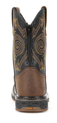 Children's Georgia GB00343C Brown Carbo-Tec LT Pull-On Saddle Boot *CLOSEOUT*