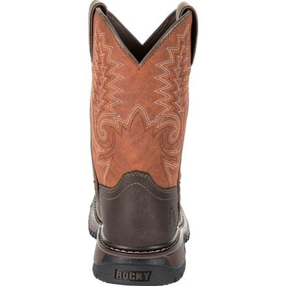 Children's Rocky RKW0257C Ride FLX Western Wide Square Toe Boot