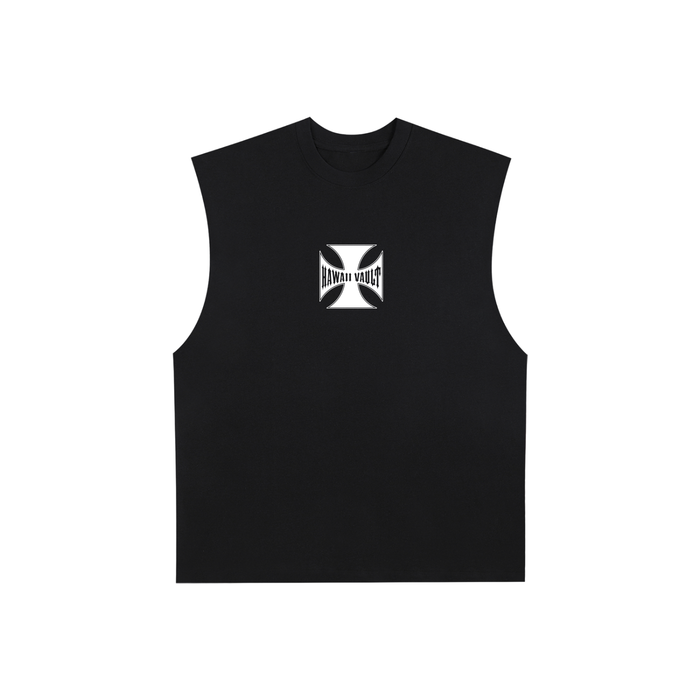 Chopper black white Tank top