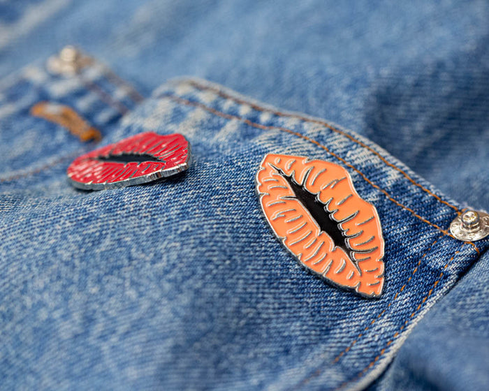 Cita Lips Enamel Pin