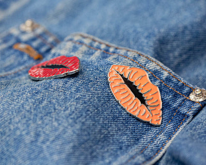 Cita Lips Enamel Pin