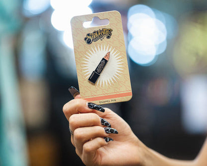 Cita Lipstick Enamel Pin