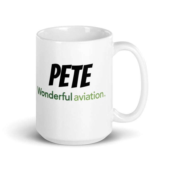 Citation N681WA 3 White glossy mug
