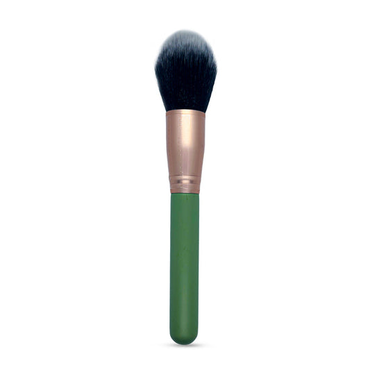 Classic Green Handle Powder Brush