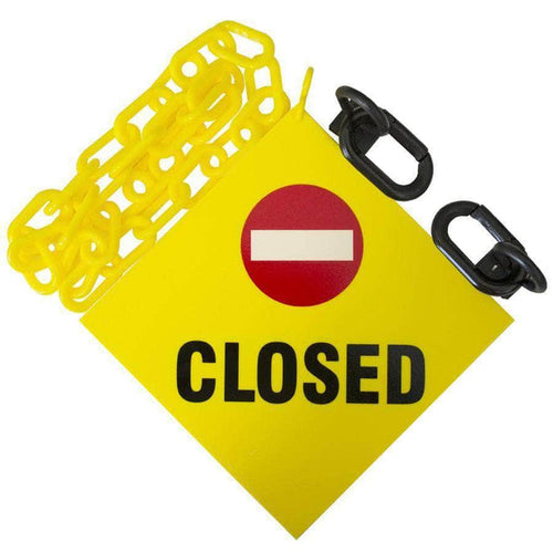 CLOSED' Sign Kit - Crowd Control Warehouse