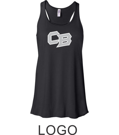 CO Baseball Ladies and Girls Flowy Tank- 7 designs- Matte or Glitter