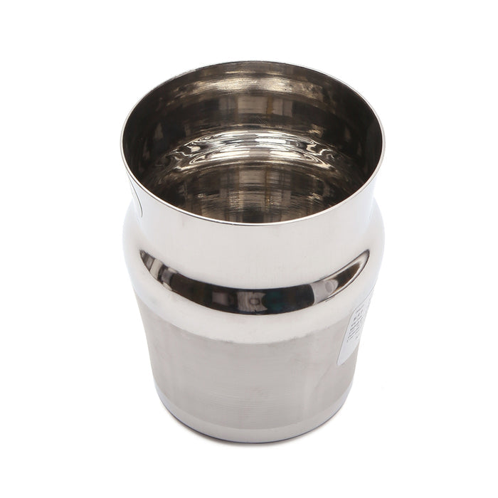Coconut A41 Trinity Stainless Steel Drinking Glass Set of 6, 270 ml Each, Matte Finish Tumbler Glasses for Water, Juice, Lassi, Buttermilk, Tea & Daily Use, Rust Resistant Food Grade.