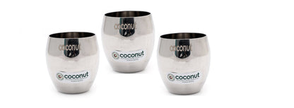 Coconut B1 Honda Stainless Steel Glass, 250 ml, Mirror Finish Drinking Tumbler, Food Grade Steel Water Glass for Juice, Milk, Lassi, Buttermilk & Daily Use, Rust Resistant.