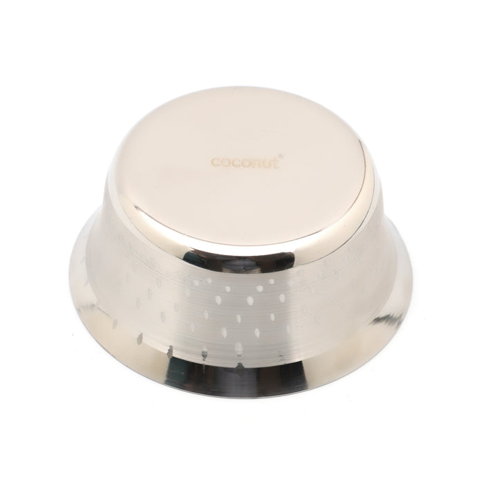 Coconut C23 Shower Pari Stainless Steel Bowl Set of 6 | Premium Serving Katori/Vati Set | Mirror Finish | Rust Proof | Dishwasher Safe | Available in 100ml, 150ml, 200ml & 250ml.