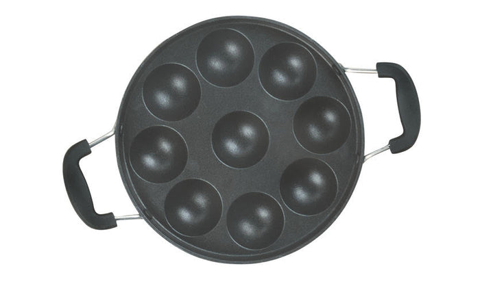 Coconut Non-Stick Elite Kuzipaniyaram without Lid - Food Grade, Strong, Paddu, Paniyaram, Mini Idly, Guntapangalalu, Gunpanal, Model - Kuzipaniyaram Without Lid