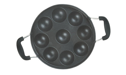 Coconut Non-Stick Elite Kuzipaniyaram without Lid - Food Grade, Strong, Paddu, Paniyaram, Mini Idly, Guntapangalalu, Gunpanal, Model - Kuzipaniyaram Without Lid