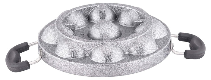 Coconut Non-Stick Elite Kuzipaniyaram without Lid -Food Grade, Strong, Paddu, Paniyaram, Mini Idly, Guntapangalalu, Gunpanal, Model - Kuzipaniyaram With Lid